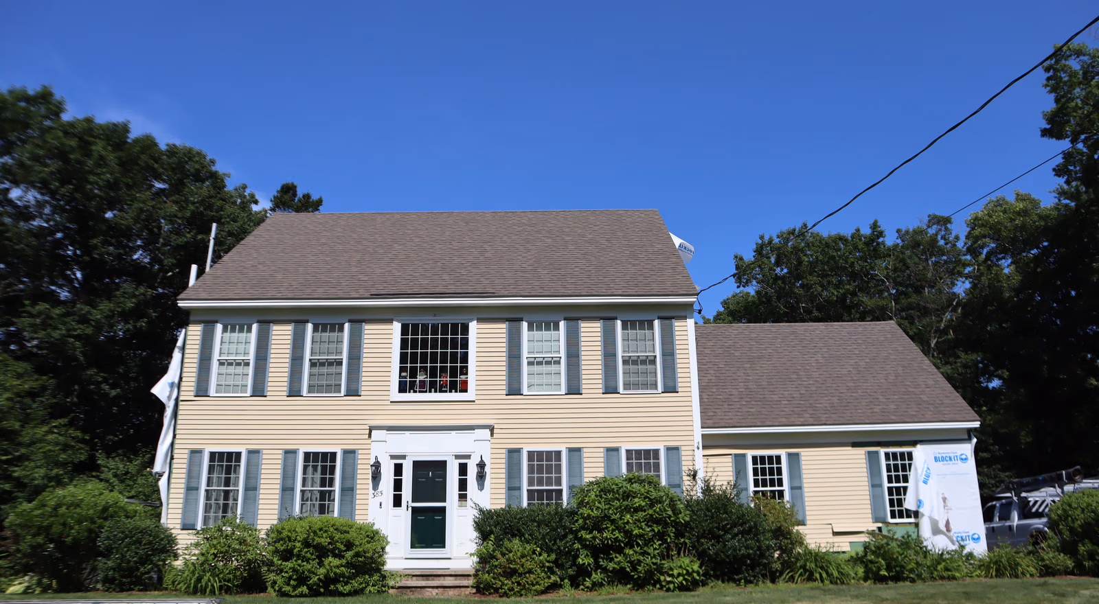 Siding & roof replacement before