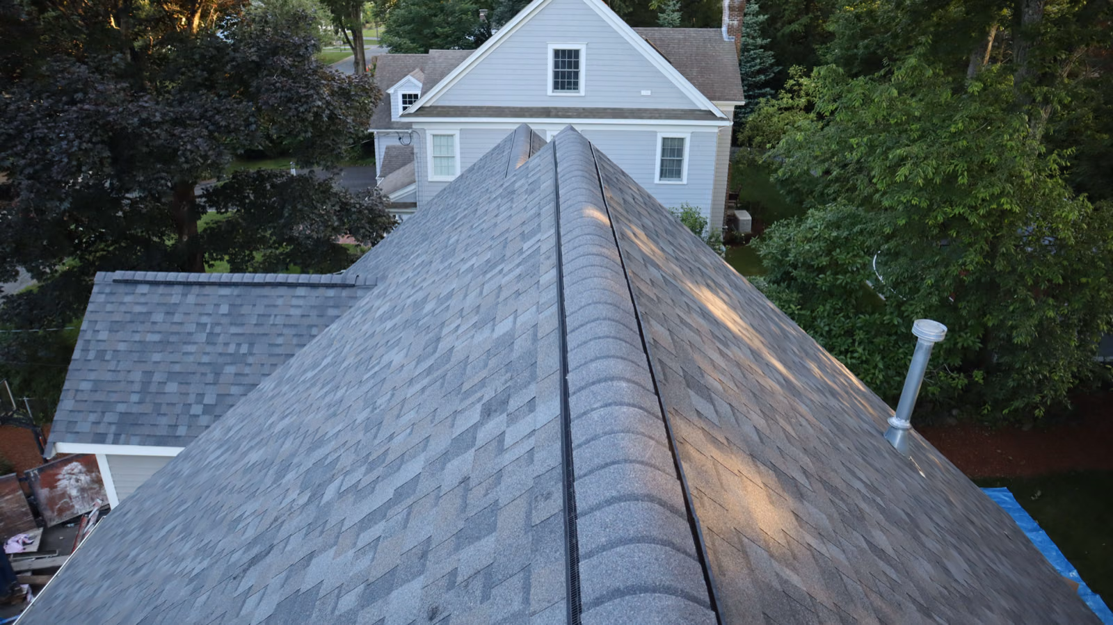 Roofing service example