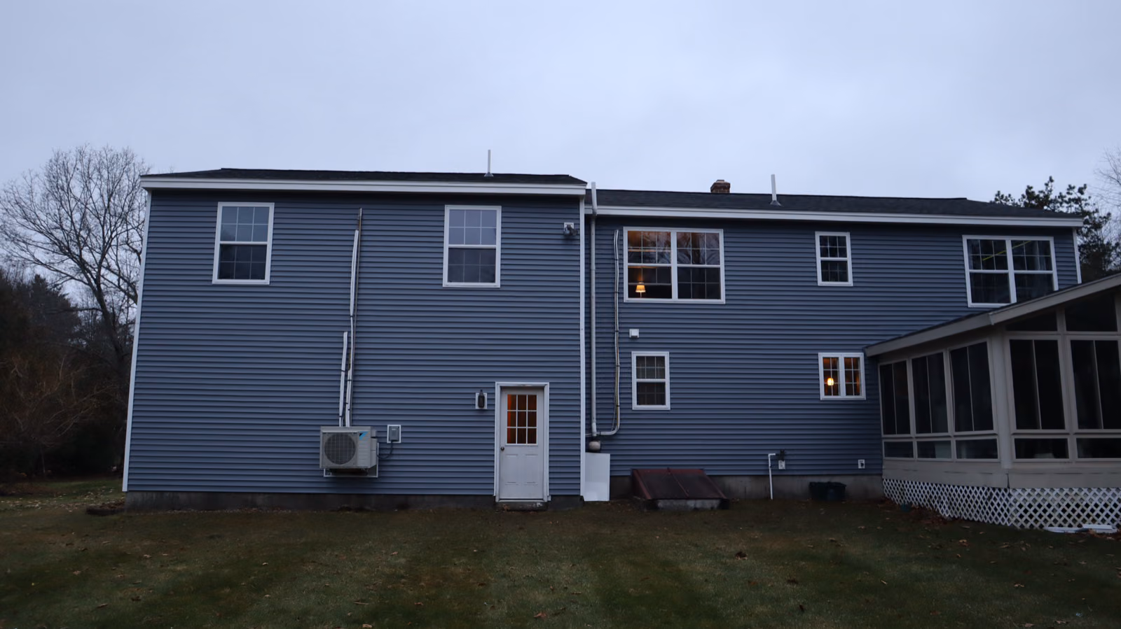 Exterior makeover before
