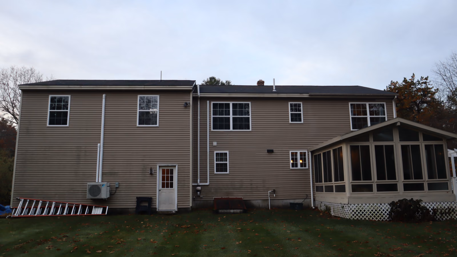 Exterior makeover after