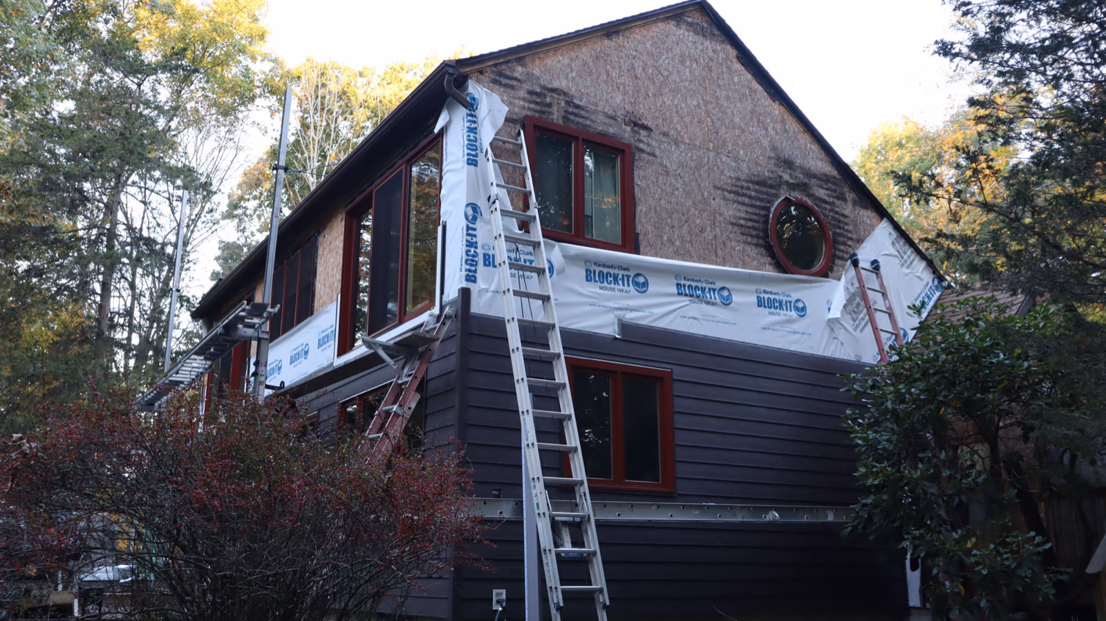Siding replacement after